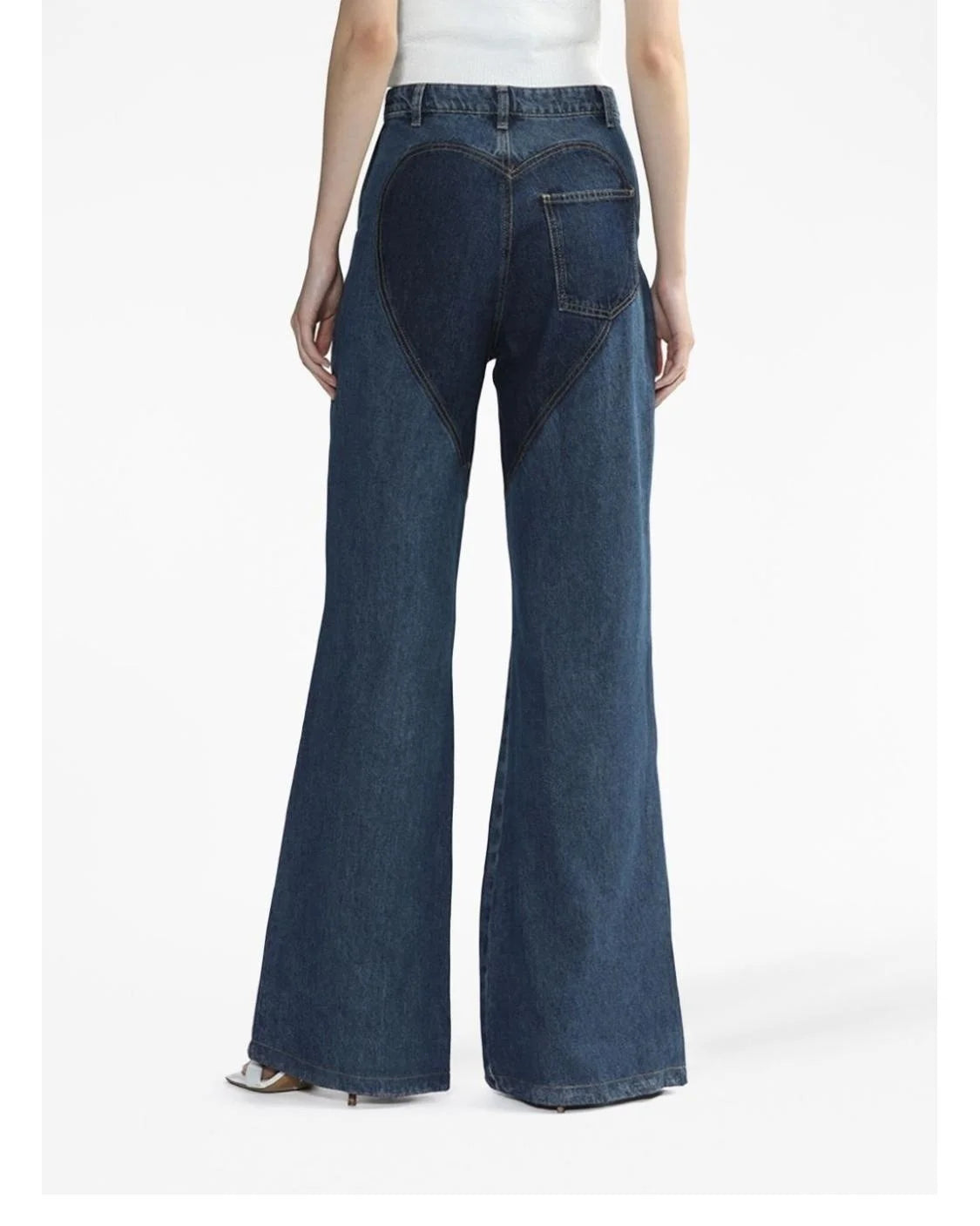 Black and White Striped Flares - Festigal