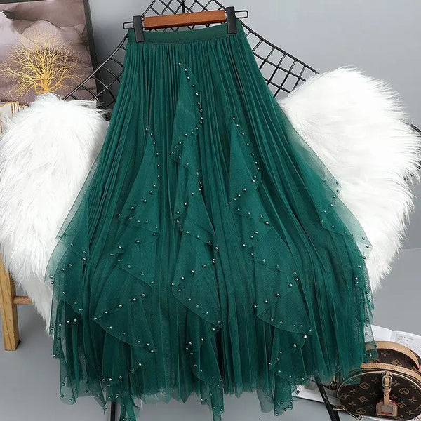 Zig Zag Mesh Skirt - Festigal