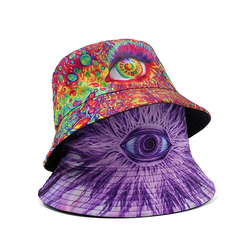 Psychedelic Eye Bucket Hat - Festigal