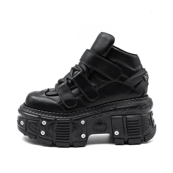 Black Platform Boots - Festigal