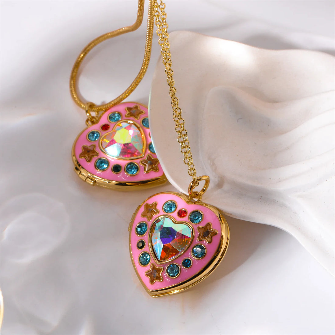 Rainbow Gem Locket - Festigal