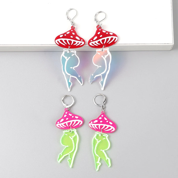 Mushroom Lady Earrings - Festigal