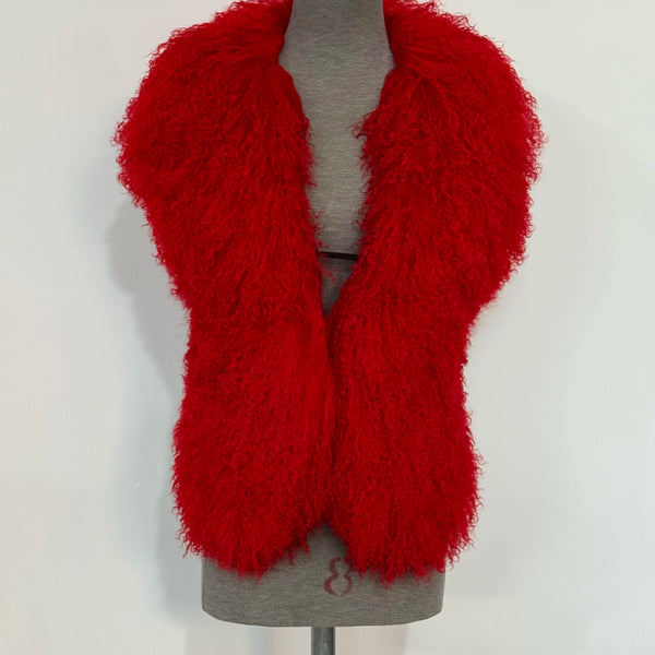 Mongolian Fur Halter Neck Top - Festigal
