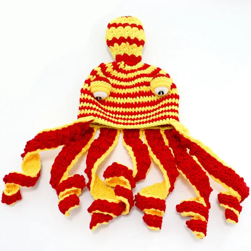 Crochet Octopus Hat - Festigal