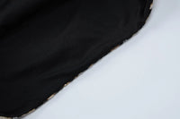 Leopard Print Sequin Hot Pants - Festigal