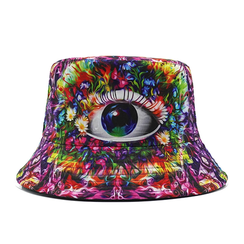 Psychedelic Eye Bucket Hat - Festigal