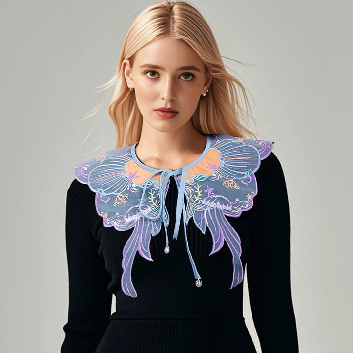 Butterfly Lace Up Collar - Festigal