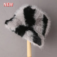 Faux Fur Bucket Hats - Festigal