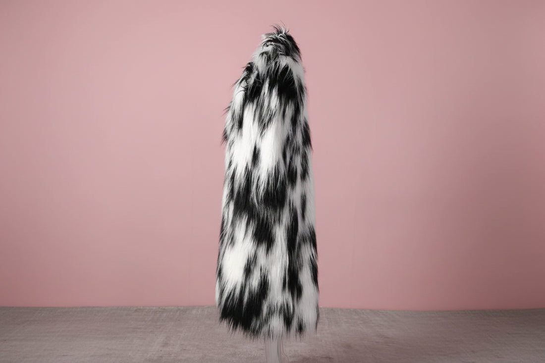 Multicoloured Yeti Coat