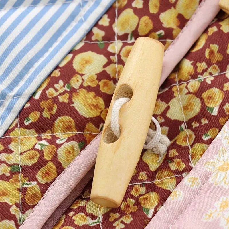 Floral Contrast Tapestry Jacket - Festigal