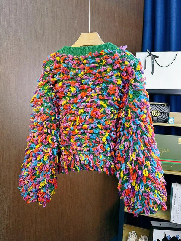 Rainbow Loop Tassel Jumper - Festigal