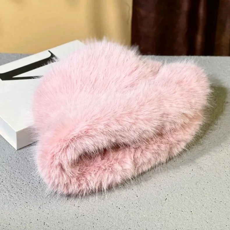 Faux Fur Bucket Hats - Festigal
