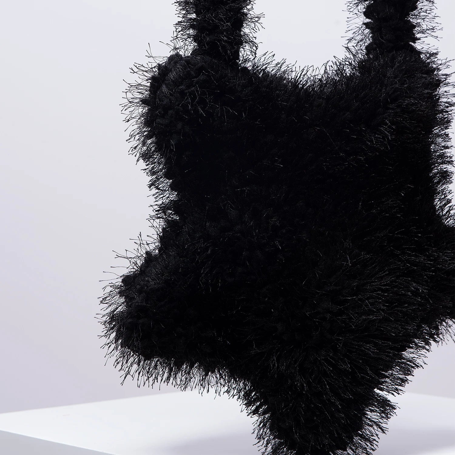 Faux Fur Star Crossbody Bag - Festigal