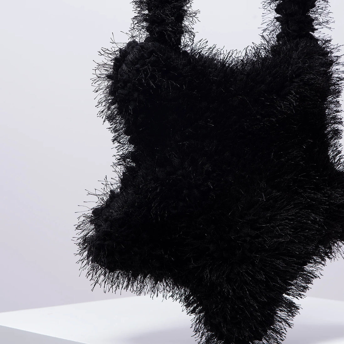 Faux Fur Star Crossbody Bag - Festigal