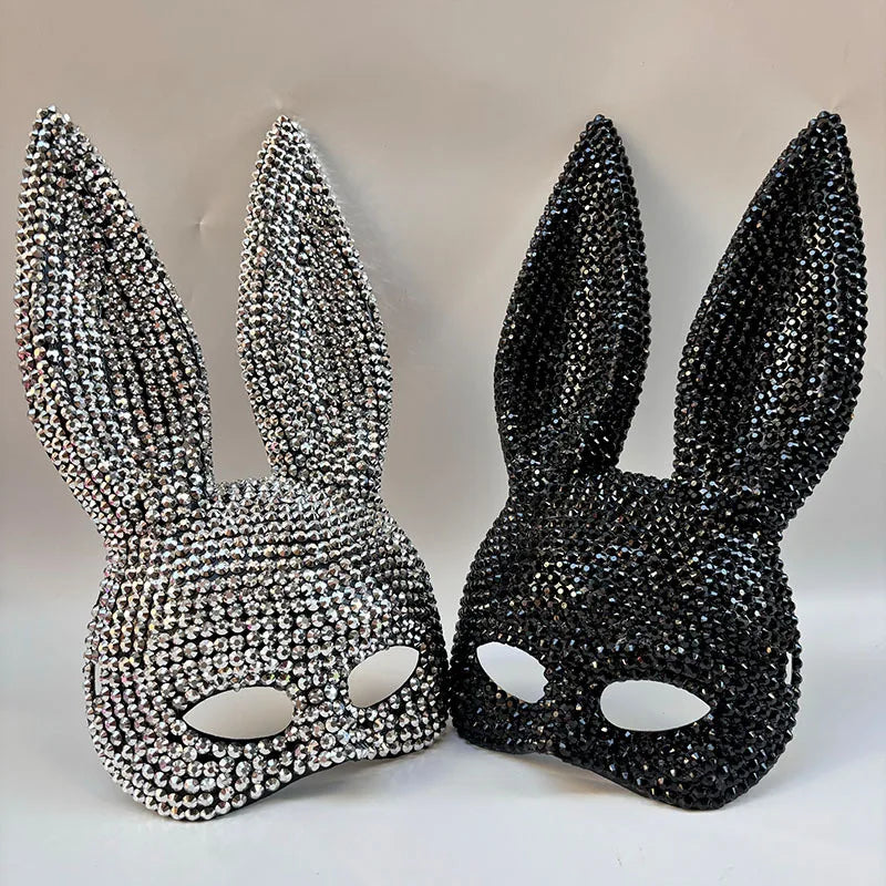 Sequin Bunny Mask