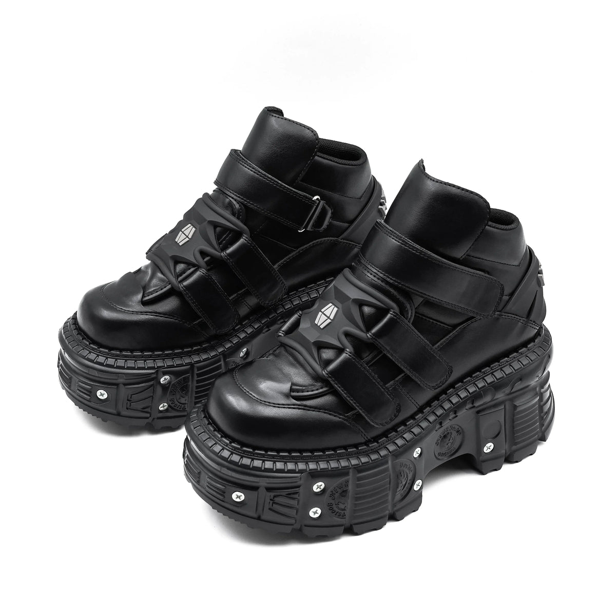 Black Platform Boots - Festigal