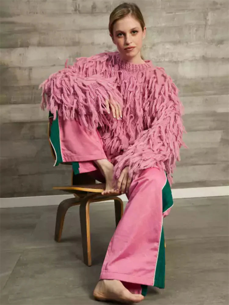 Exaggerated Tassel Sweater - Festigal