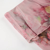 Floral Asymmetrical Shorts - Festigal