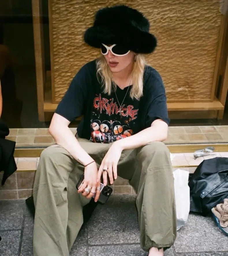 Faux Fur Bucket Hats - Festigal