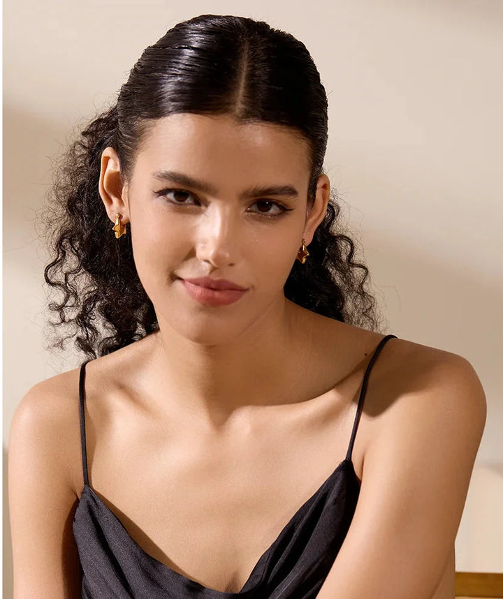 Star Hoop Earrings - Festigal