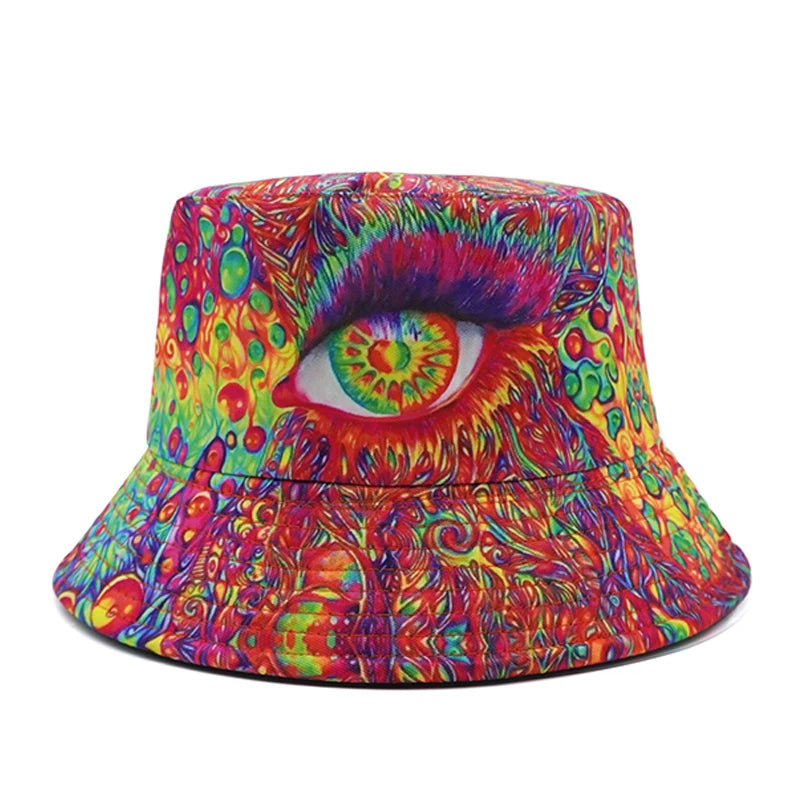 Psychedelic Eye Bucket Hat - Festigal