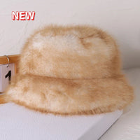 Faux Fur Bucket Hats - Festigal