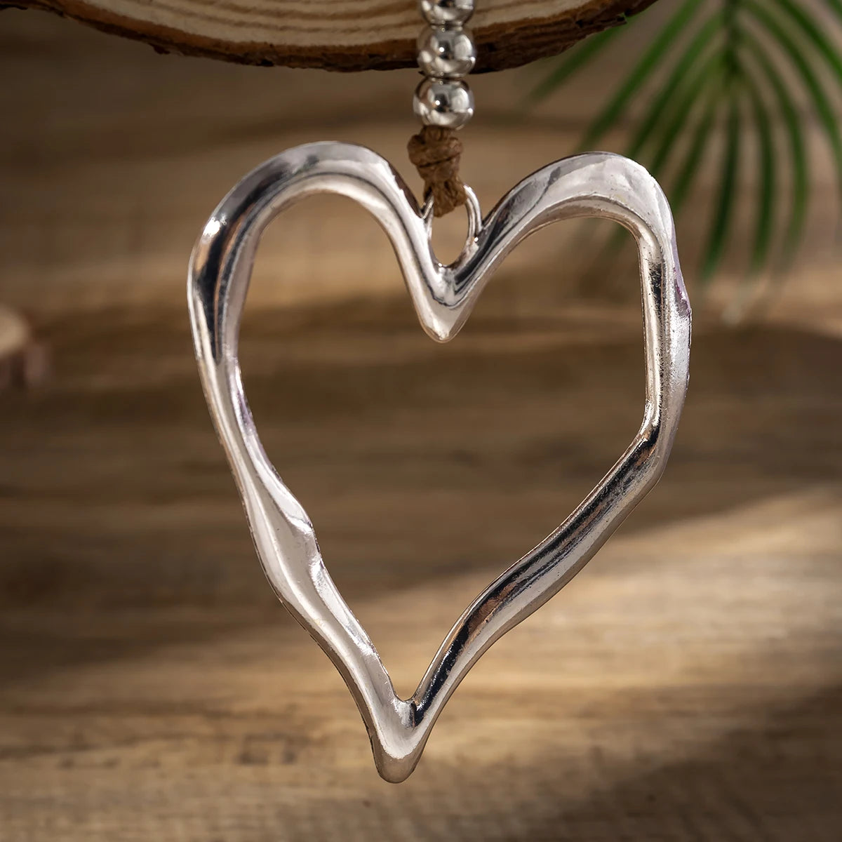 Big Boho Heart Pendant Necklace - Festigal