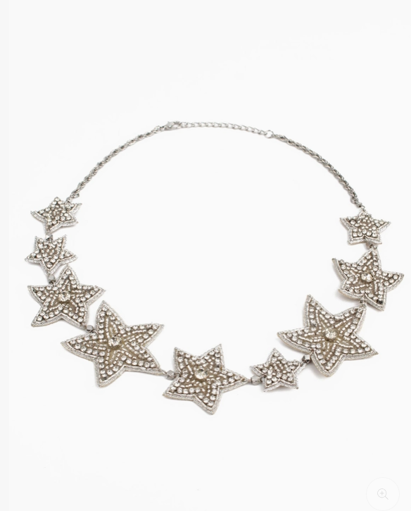 Silver Star Necklace