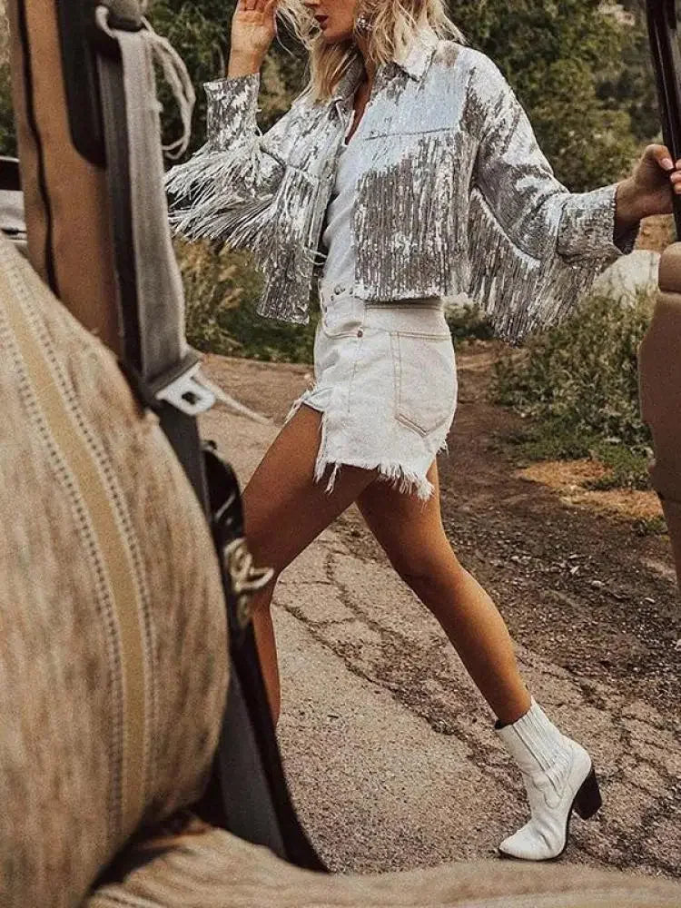 Maxed Out with Tassels Jacket - Festigal