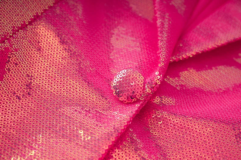 Glitter Sequinned Blazer Shorts Suit - Festigal