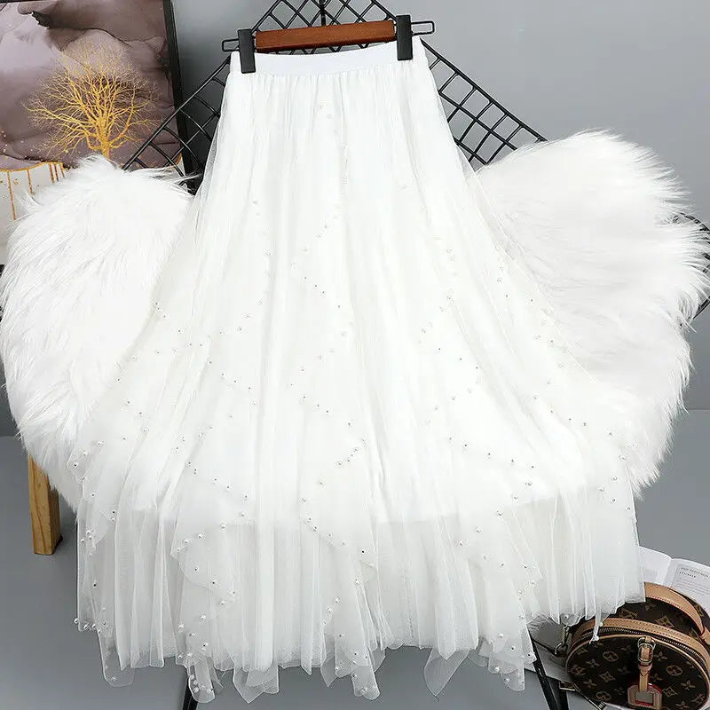 Zig Zag Mesh Skirt - Festigal