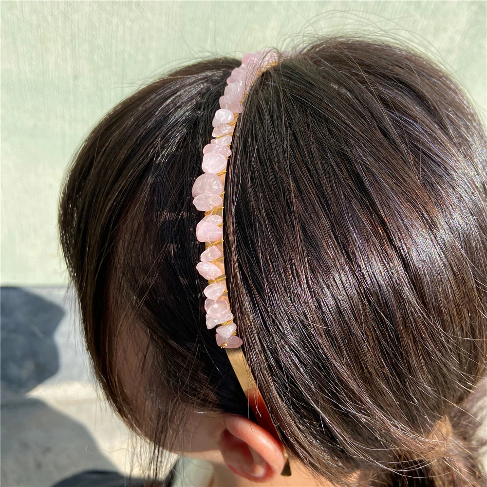 Crystal Chip Stone Hairband - Festigal
