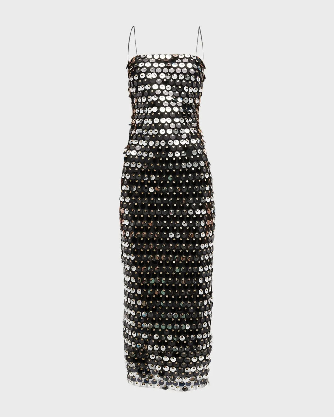 Holographic Sequin Maxi Dress - Festigal