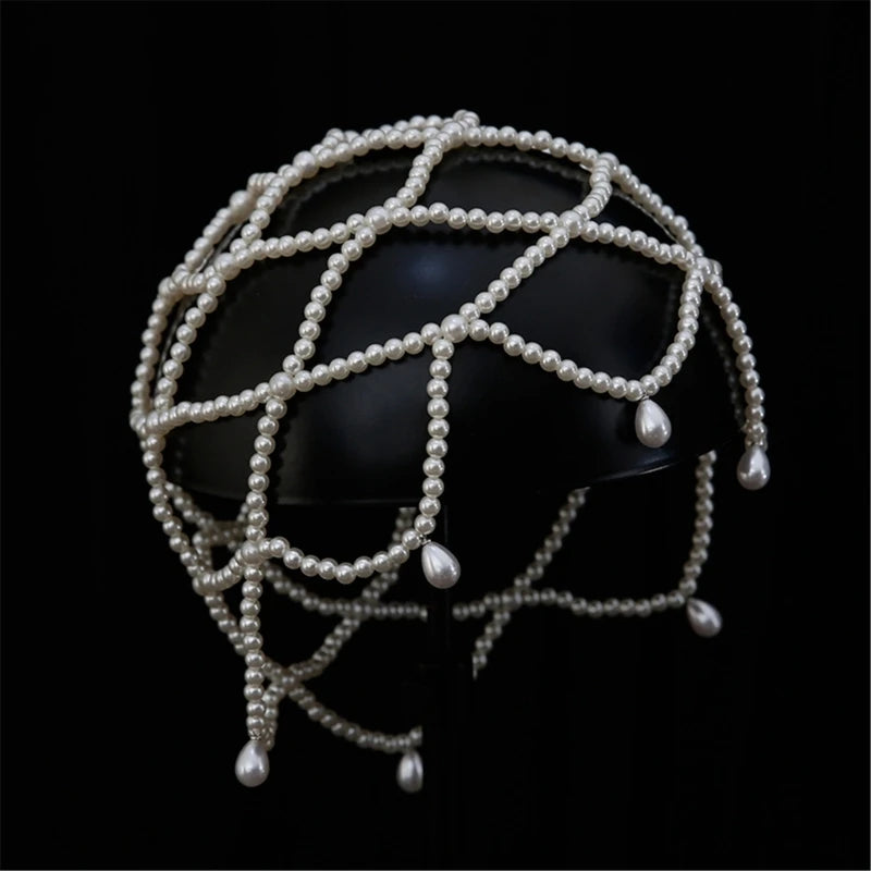 Pearl Hollow Out Hair Accessory