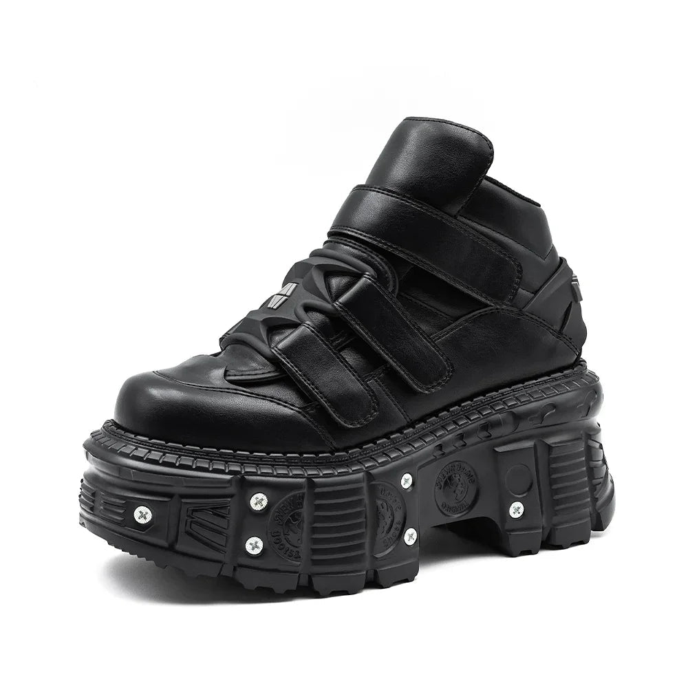 Black Platform Boots - Festigal