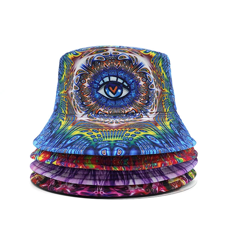 Psychedelic Eye Bucket Hat - Festigal