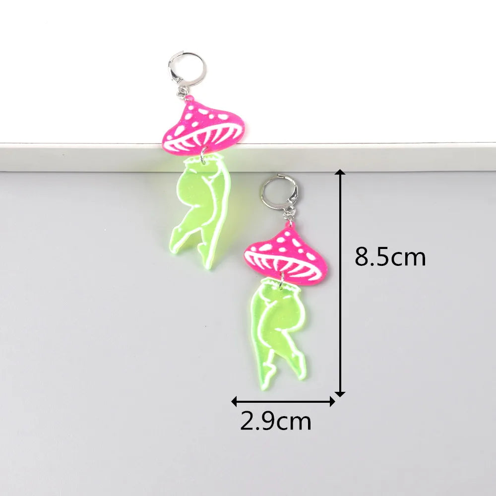 Mushroom Lady Earrings - Festigal