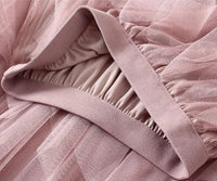 Ruffle Tulle Maxi Skirt - Festigal