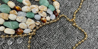 Beaded Tassel Halterneck Top - Festigal