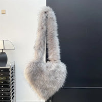 Faux Fox Heart Crossbody Bag - Festigal