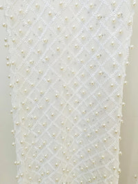 Gauze Beaded Sequin Flares - Festigal