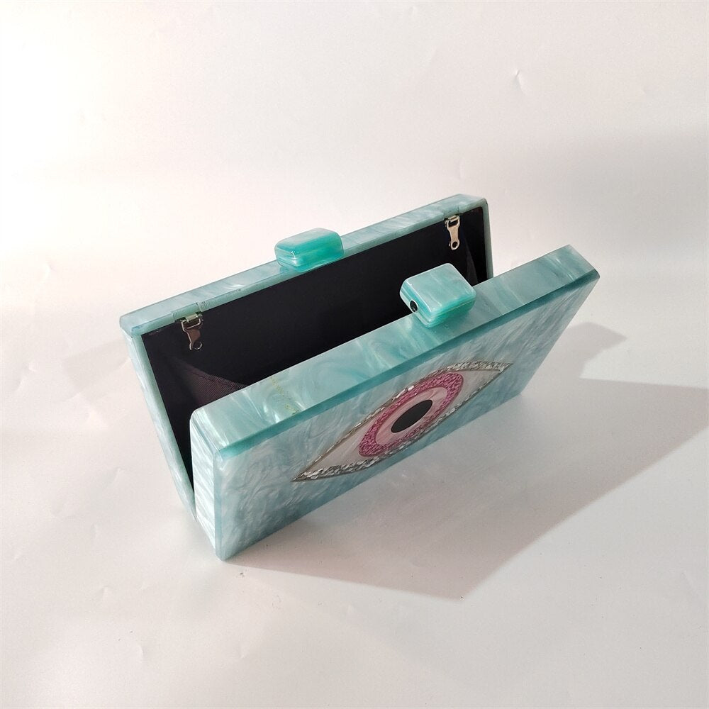 Pastel Acrylic Eye Clutch - Festigal