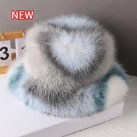 Faux Fur Bucket Hats - Festigal
