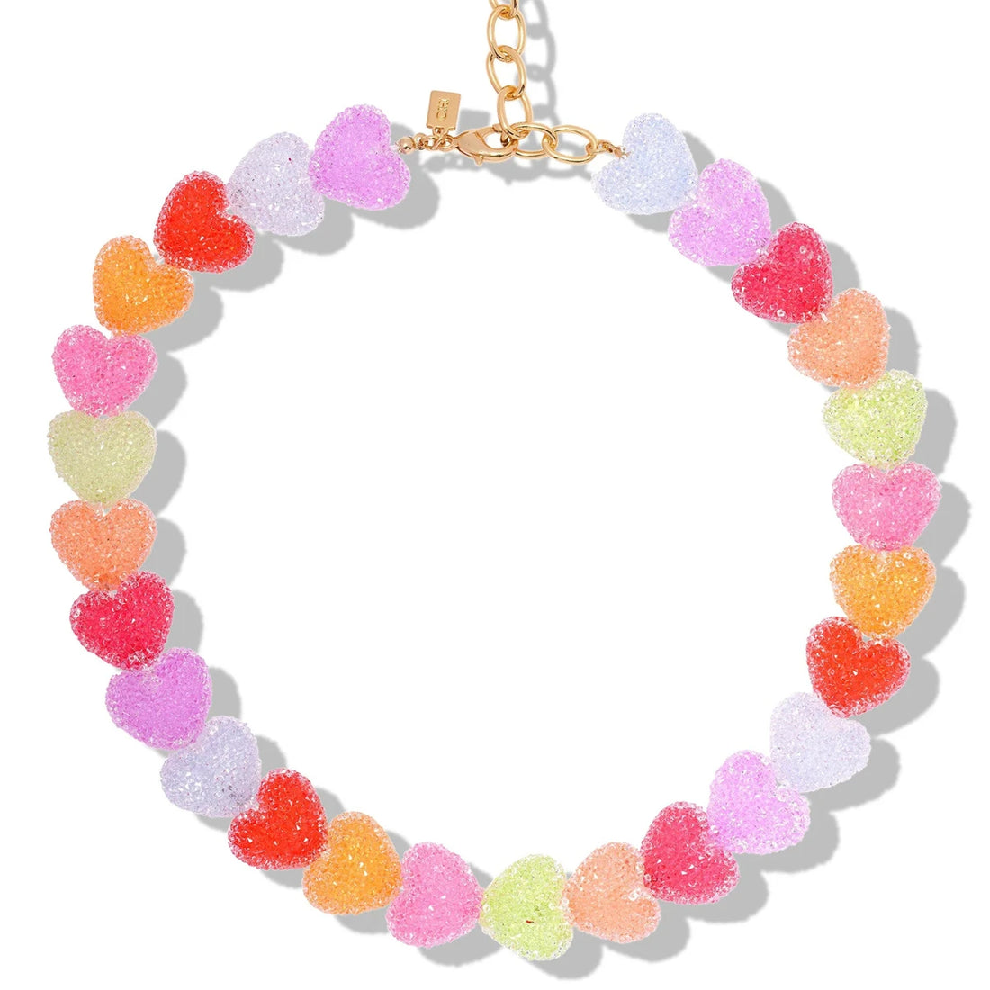 Fruit Pastille Candy Heart Necklace - Festigal