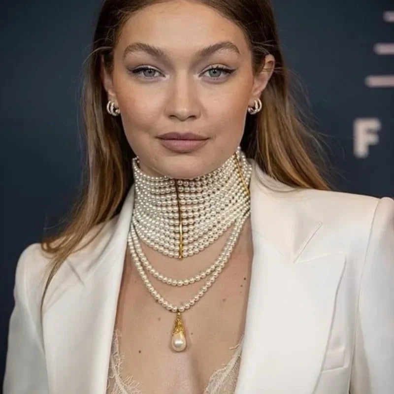 Freshwater Pearl Layered Necklace - Festigal