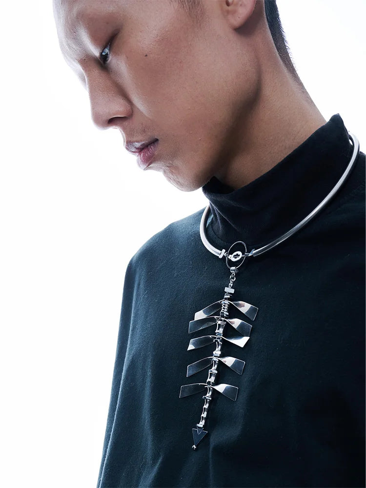 Spine Cyberpunk Necklace - Festigal
