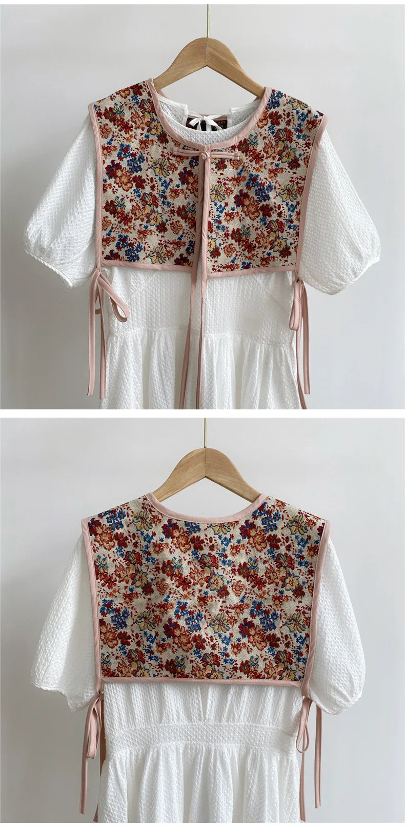 Embroidered Cropped Waistcoat - Boho Festival Layer