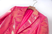 Glitter Sequinned Blazer Shorts Suit - Festigal