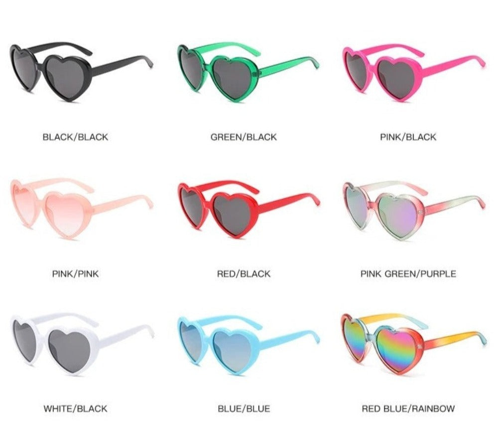 Heart Shaped Sunglasses - Festigal