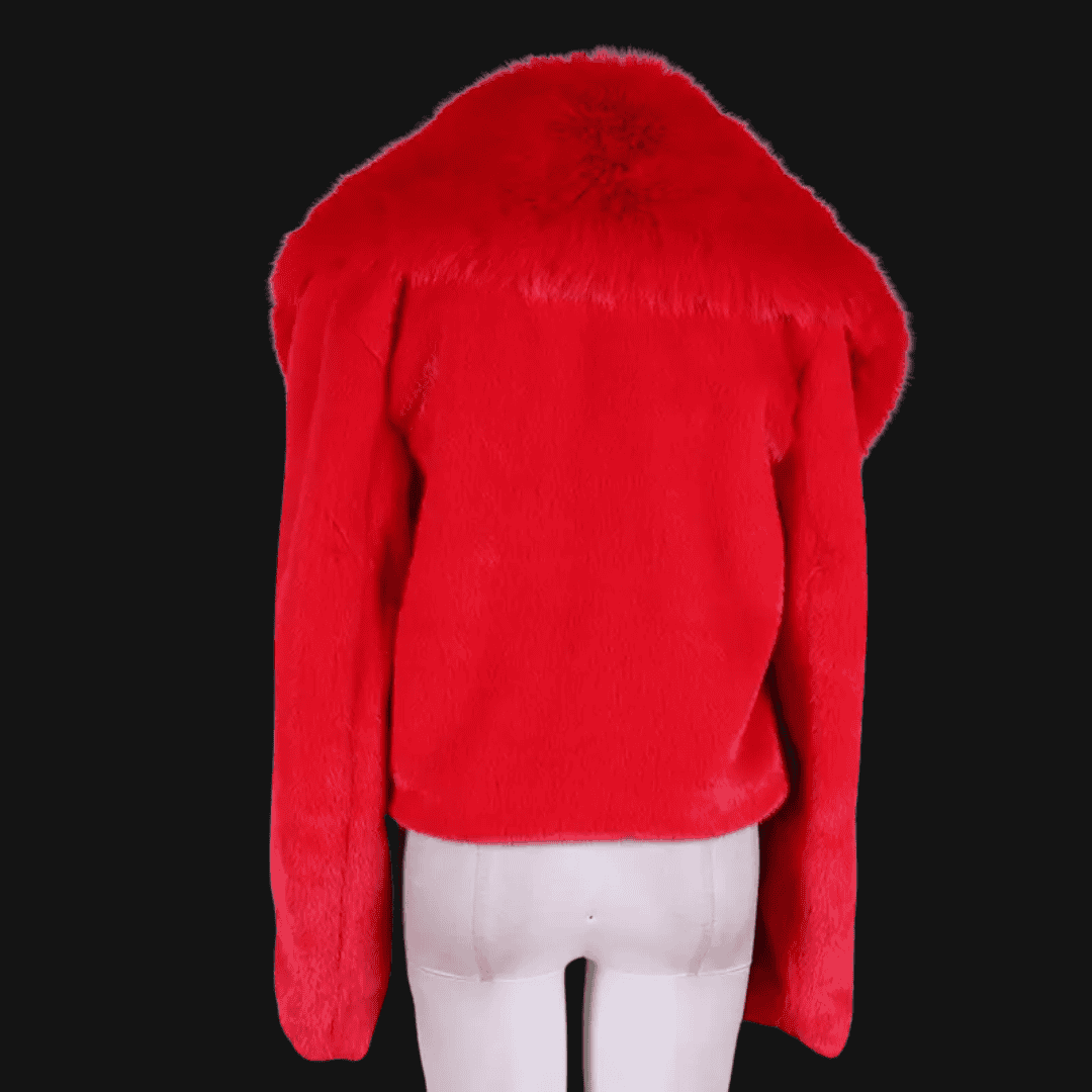 Faux Fur Short Coat - Festigal